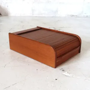 ビンテージ ロールトップ ウッドボックス