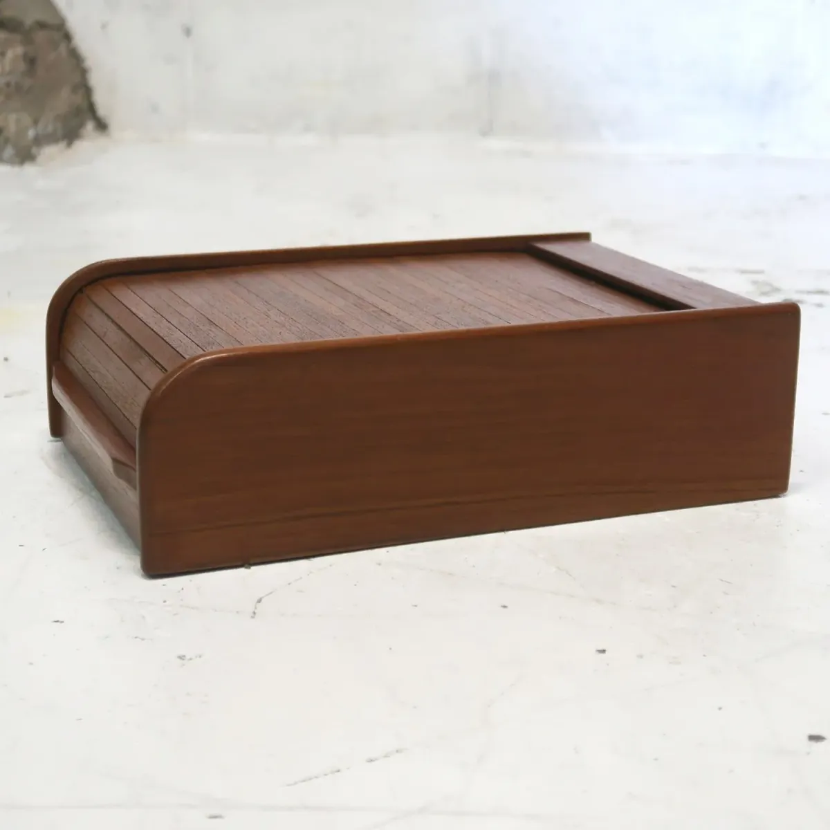 ビンテージ ロールトップ ウッドボックス