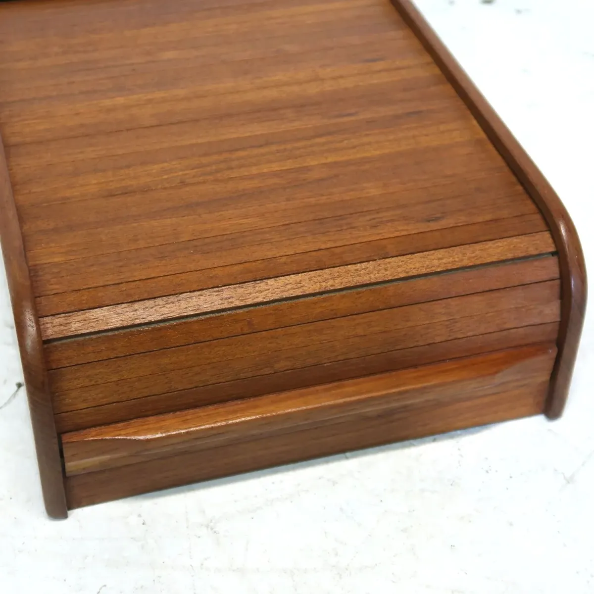 ビンテージ ロールトップ ウッドボックス