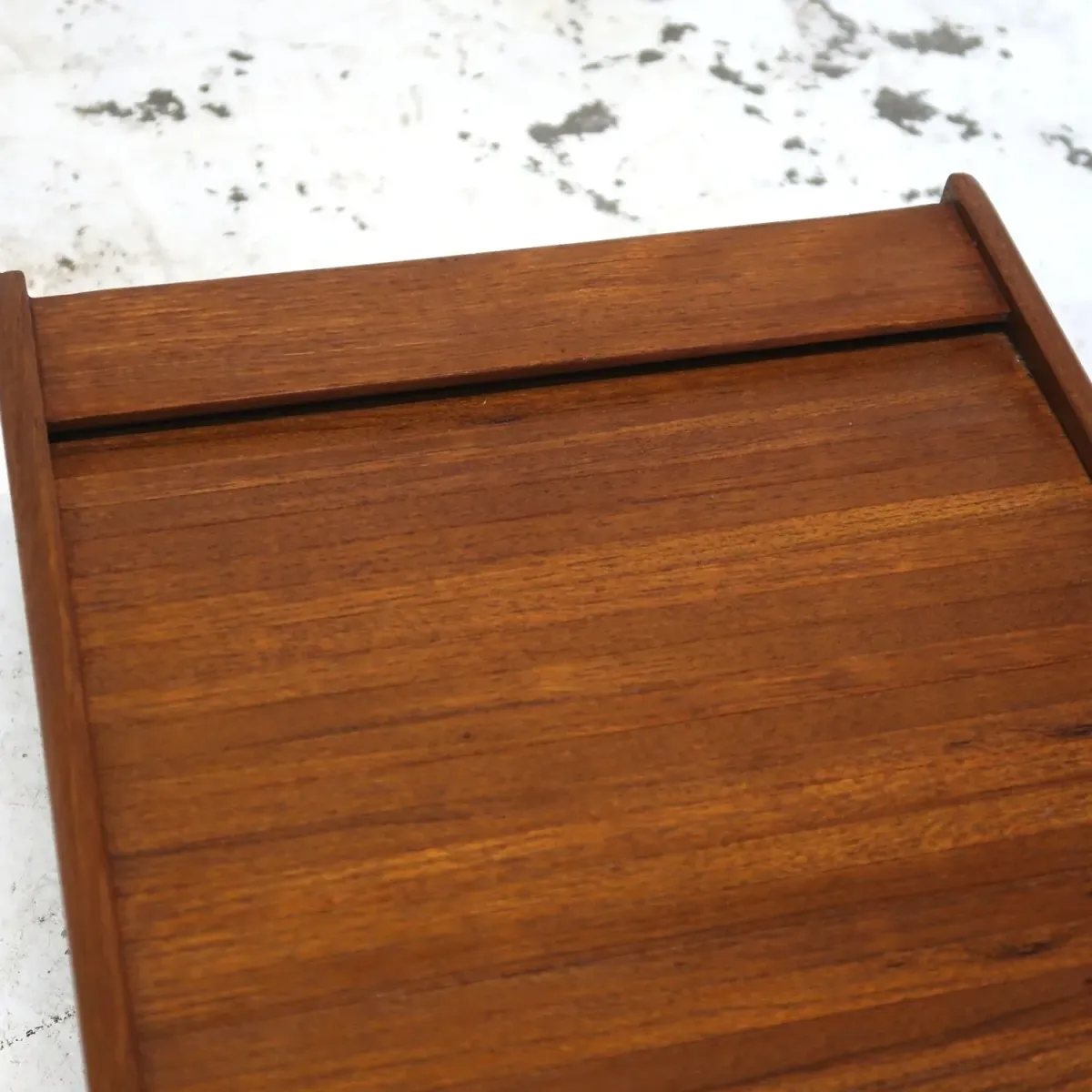 ビンテージ ロールトップ ウッドボックス