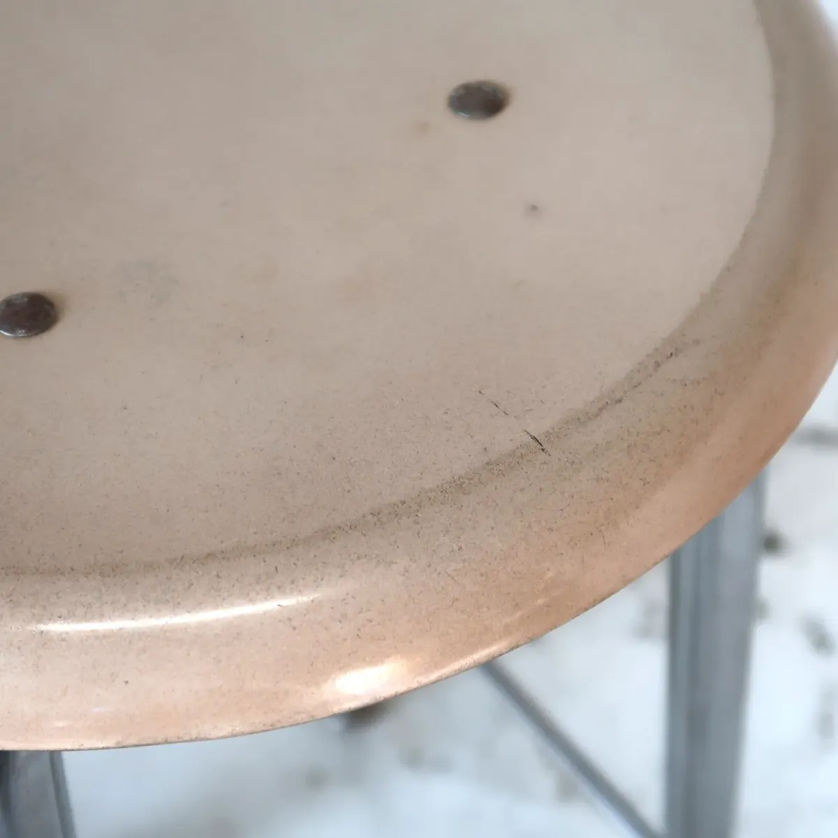 ビンテージ メタルスツール