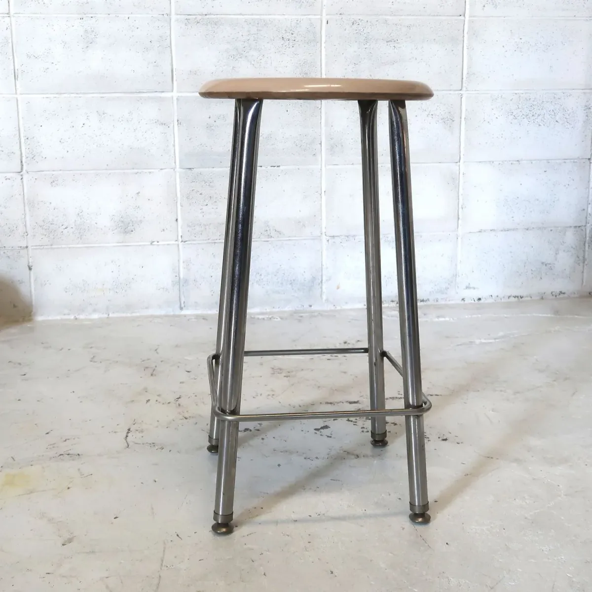 ビンテージ メタルスツール