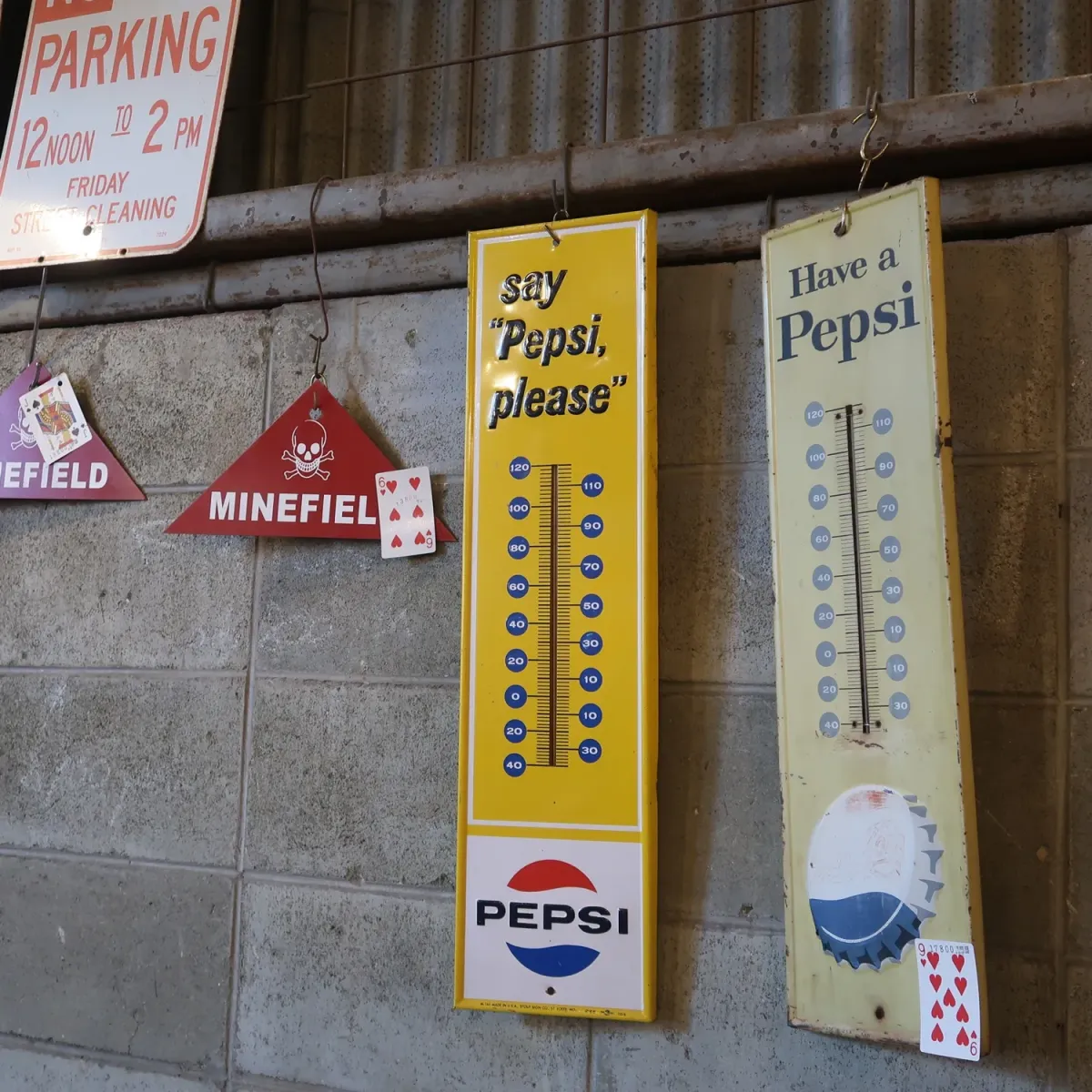 60's ペプシコーラ ビンテージ 温度計