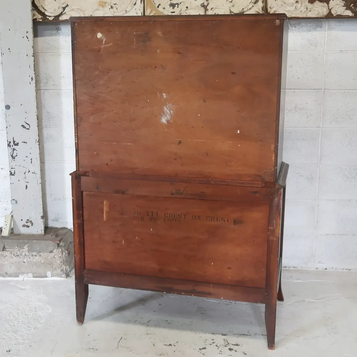 アンティーク ウッドチェスト