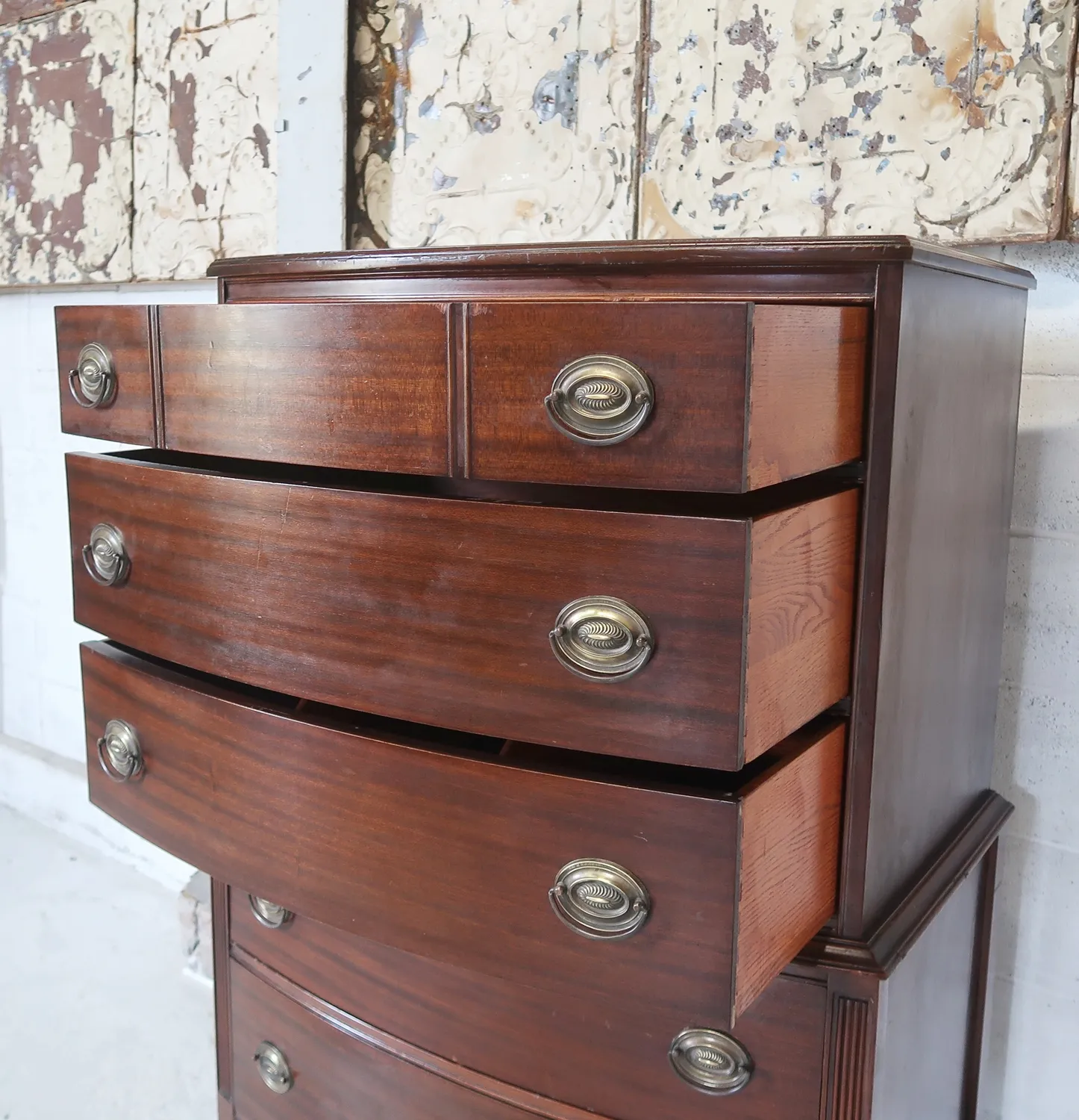 アンティーク ウッドチェスト