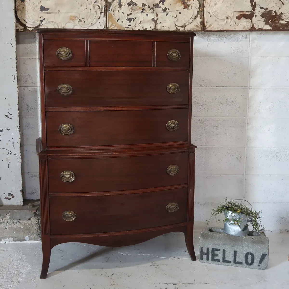 アンティーク ウッドチェスト