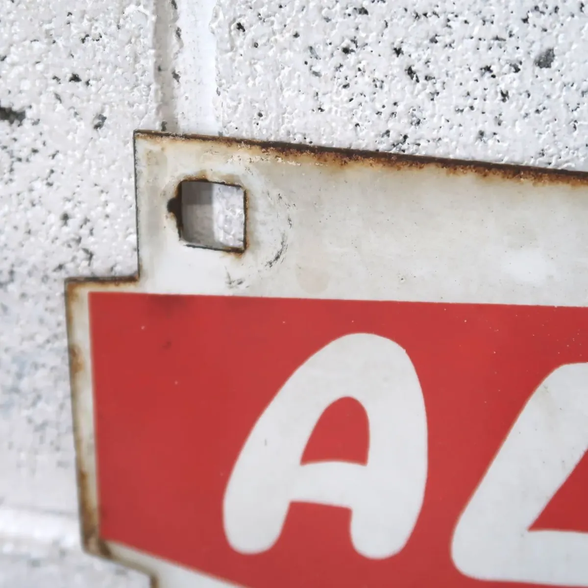 ALCORN FENCE ビンテージ ホーローサイン