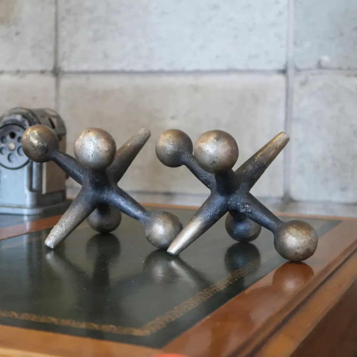 ビンテージ Jacks jax ブックエンド オブジェ