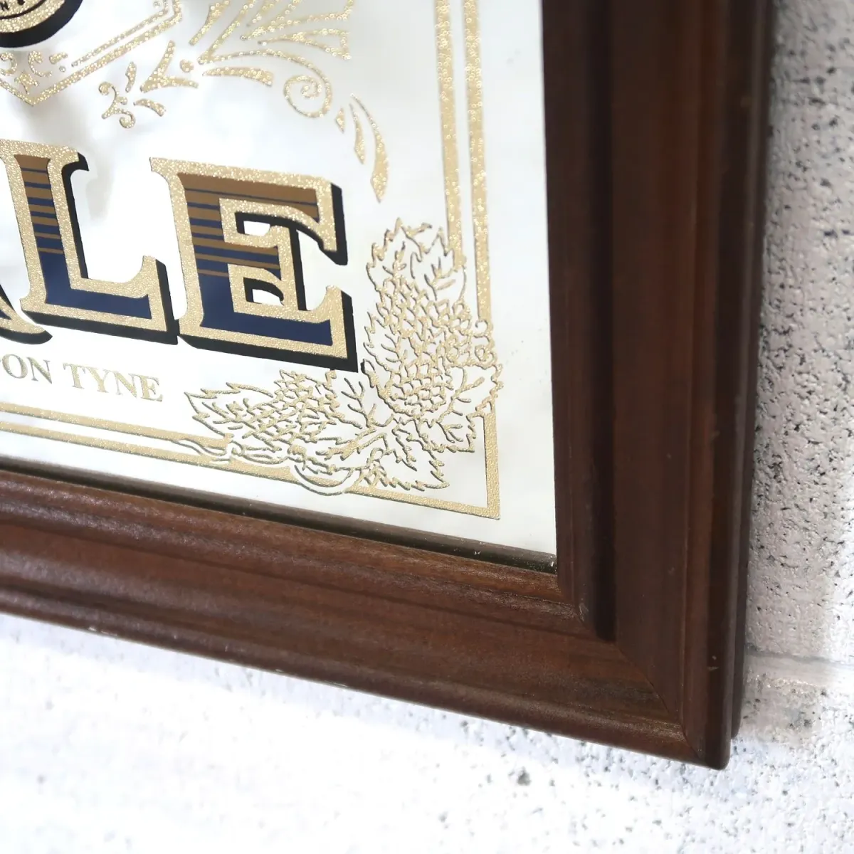 NEWCASTLE ビンテージ パブミラー