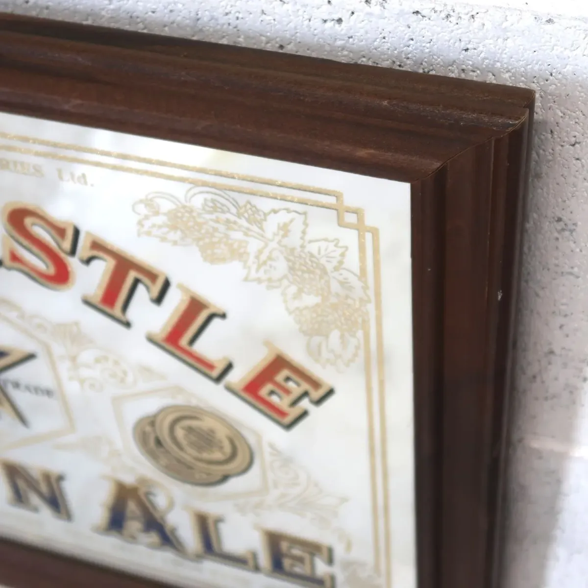 NEWCASTLE ビンテージ パブミラー