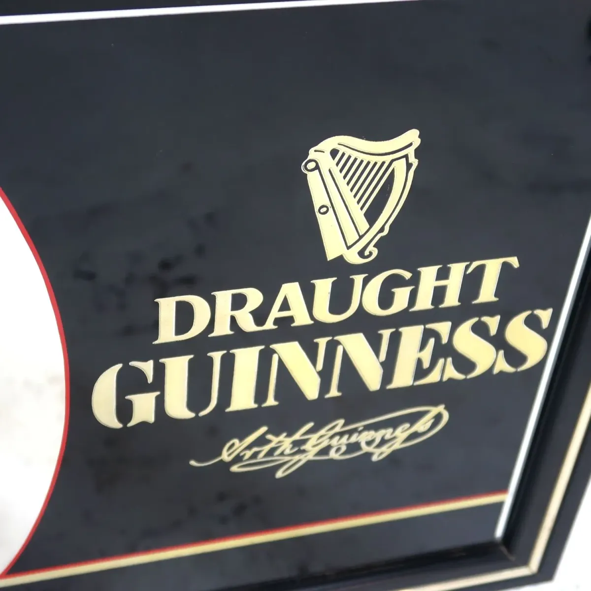GUINNESS ビンテージ パブミラー