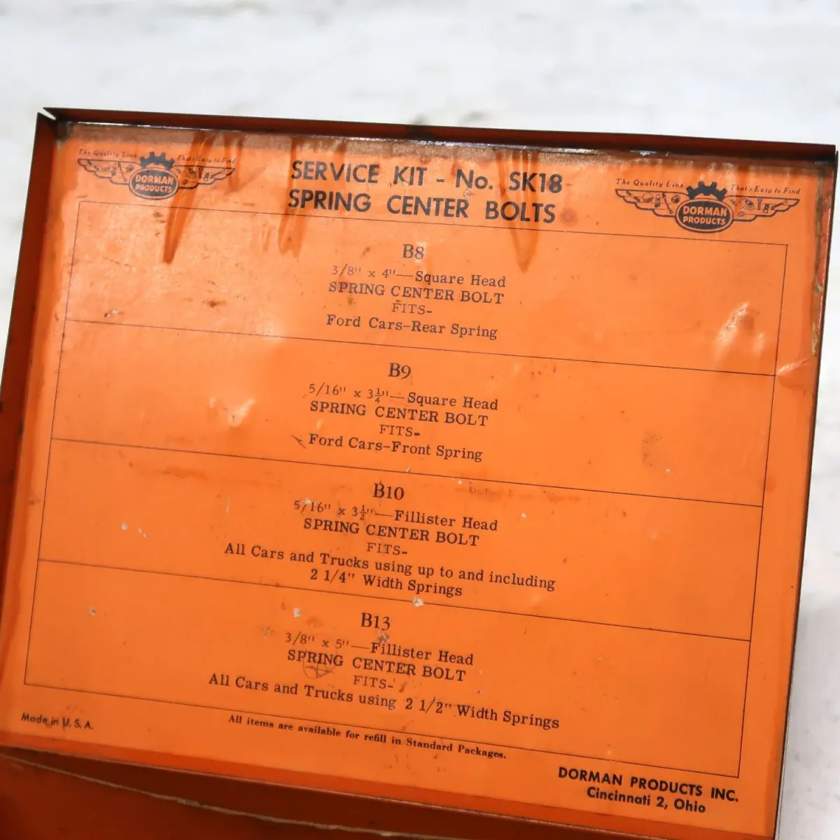 DORMAN ビンテージ パーツケース