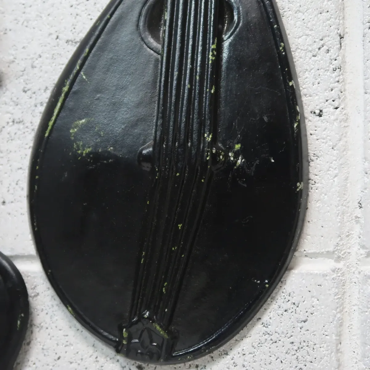 アンティーク 楽器モチーフ ウォールデコ 2個セット