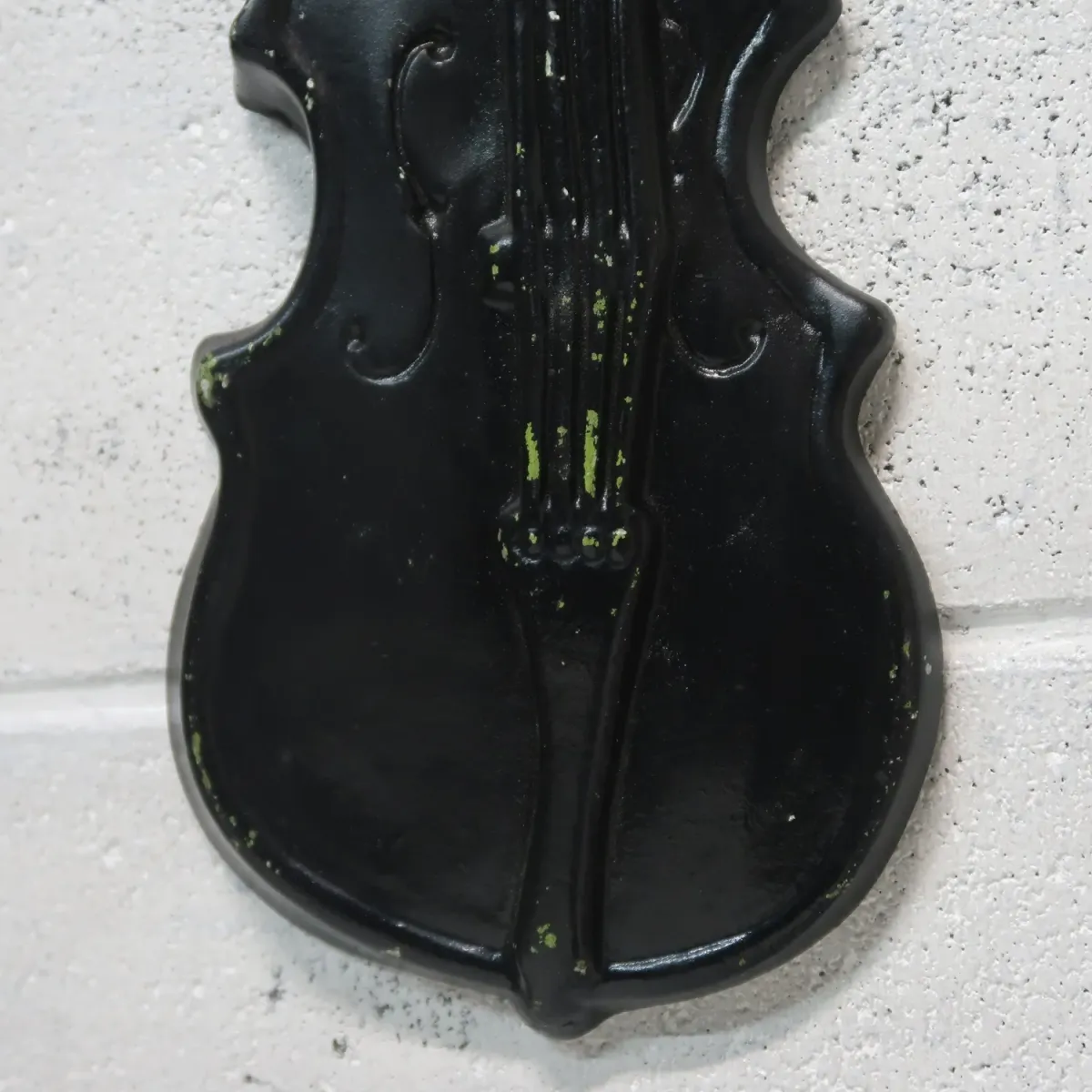 アンティーク 楽器モチーフ ウォールデコ 2個セット