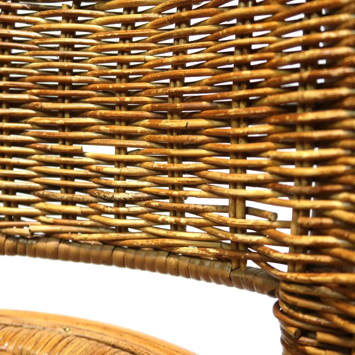 アンティーク ラタンチェア