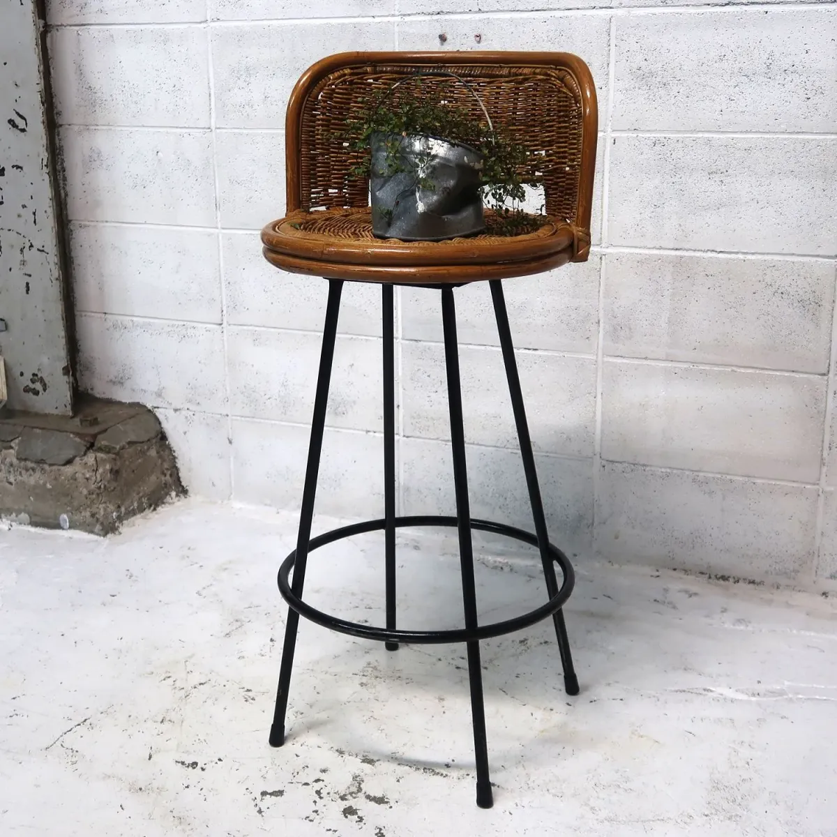 アンティーク ラタンチェア