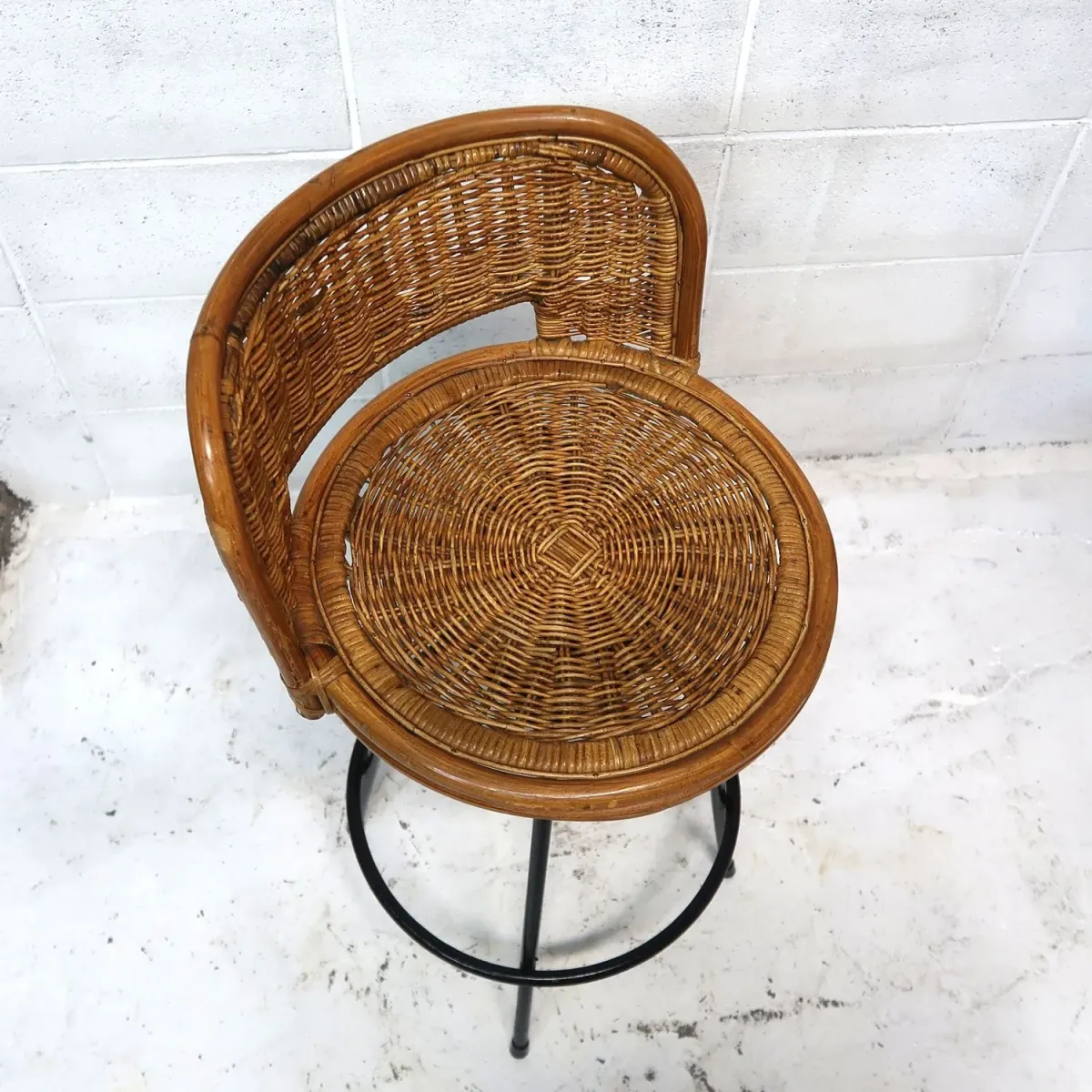 アンティーク ラタンチェア