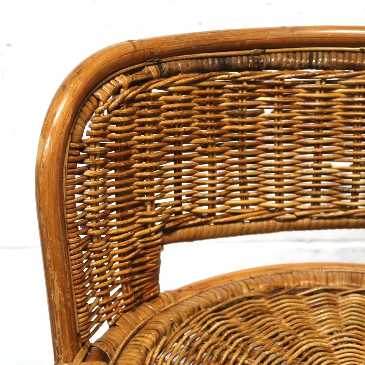 アンティーク ラタンチェア