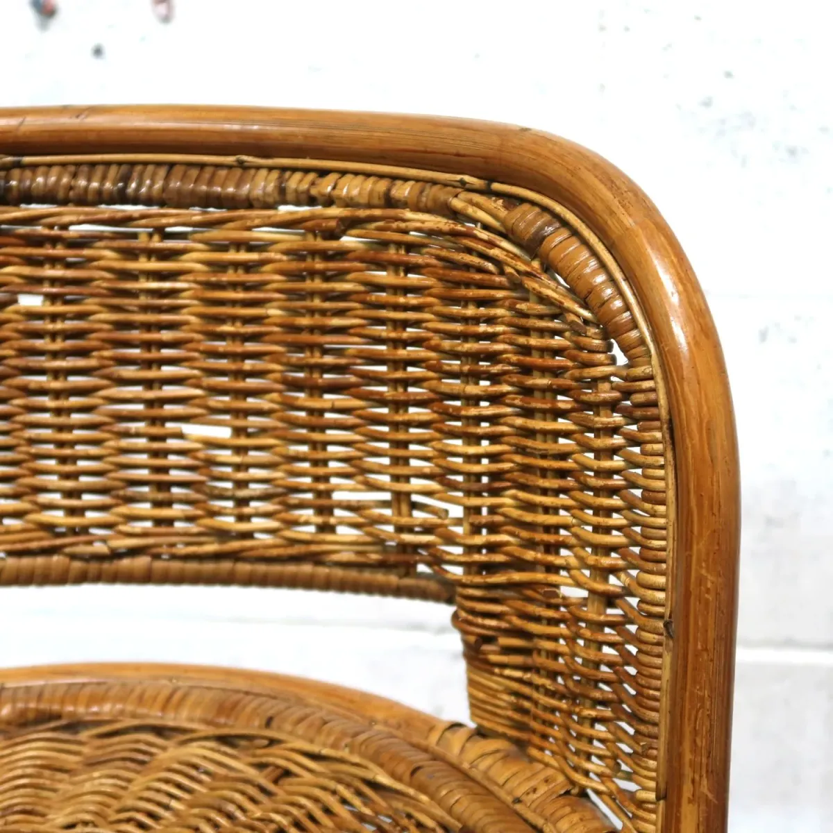 アンティーク ラタンチェア