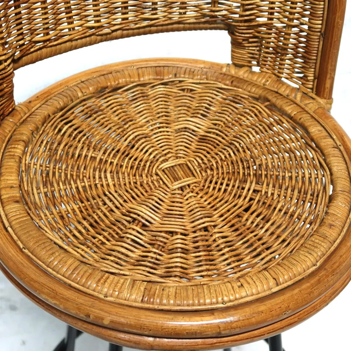 アンティーク ラタンチェア