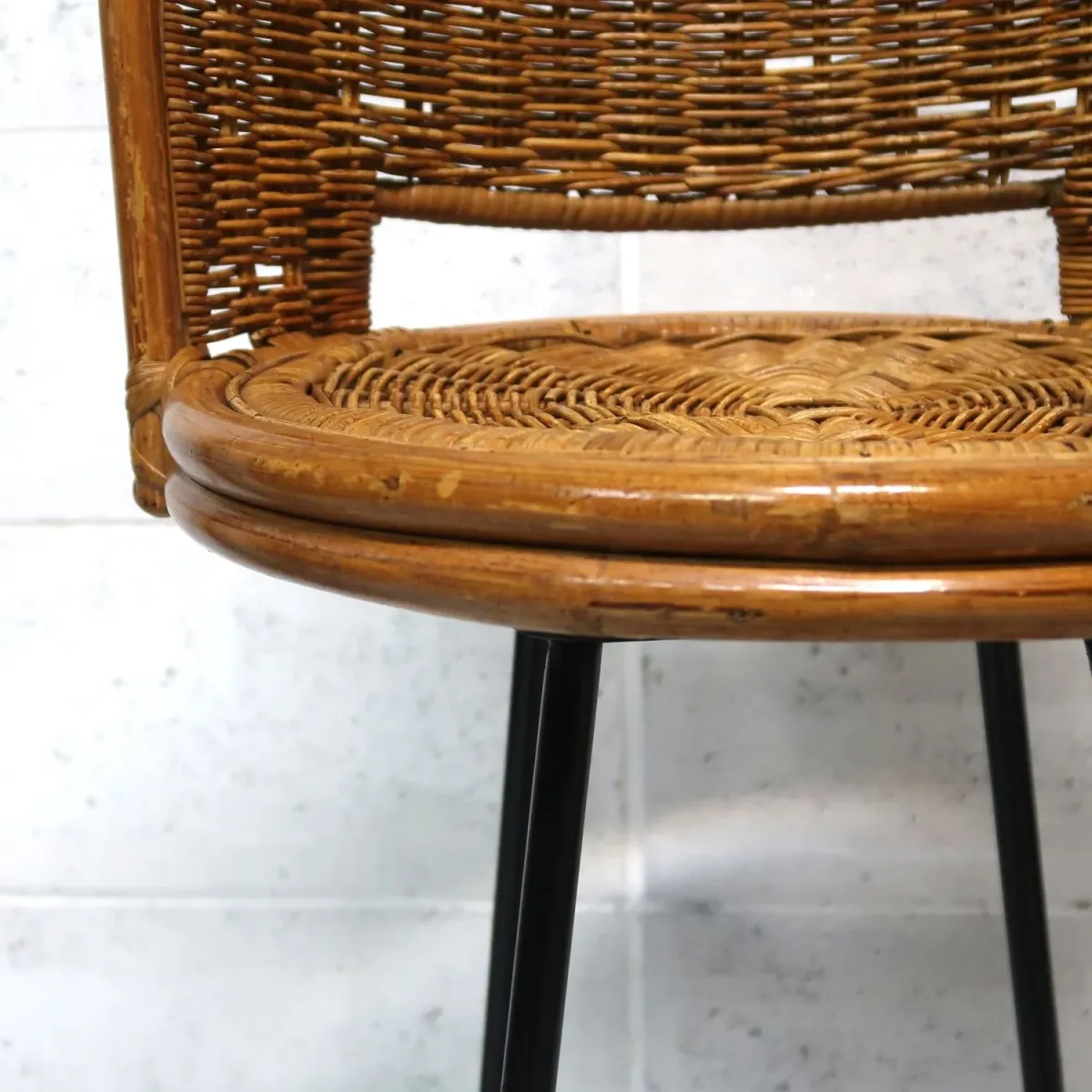 アンティーク ラタンチェア