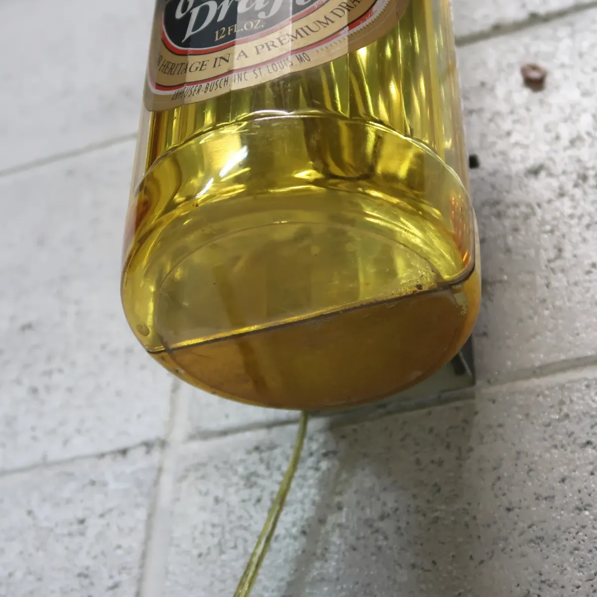 MICHELOB ビンテージ ボトル ライトサイン