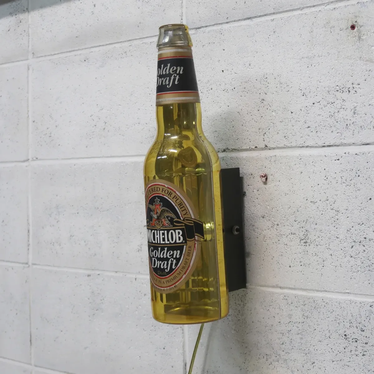 MICHELOB ビンテージ ボトル ライトサイン