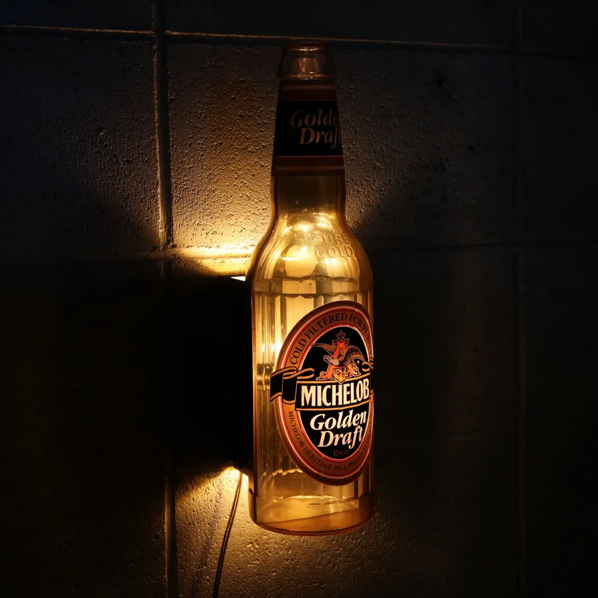 MICHELOB ビンテージ ボトル ライトサイン