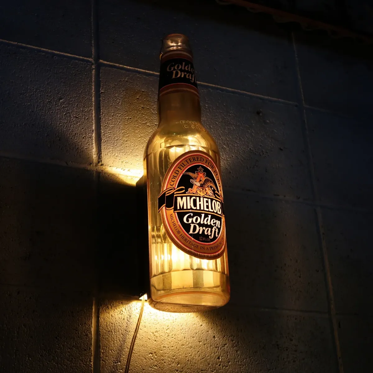 MICHELOB ビンテージ ボトル ライトサイン