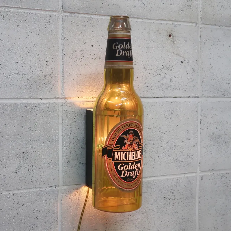 MICHELOB ビンテージ ボトル ライトサイン