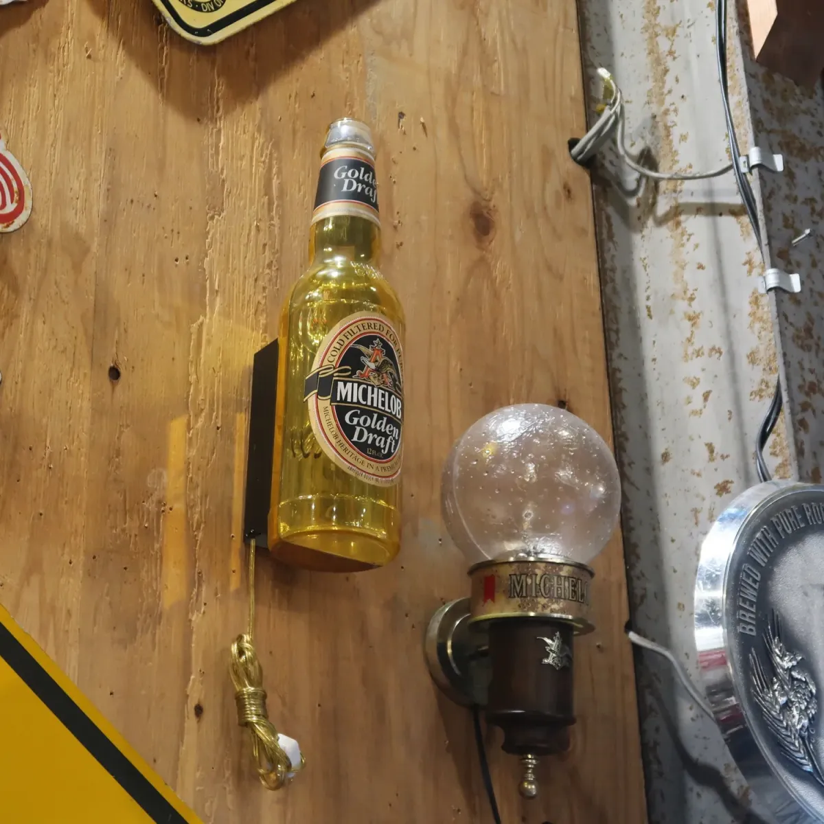 MICHELOB ビンテージ ボトル ライトサイン