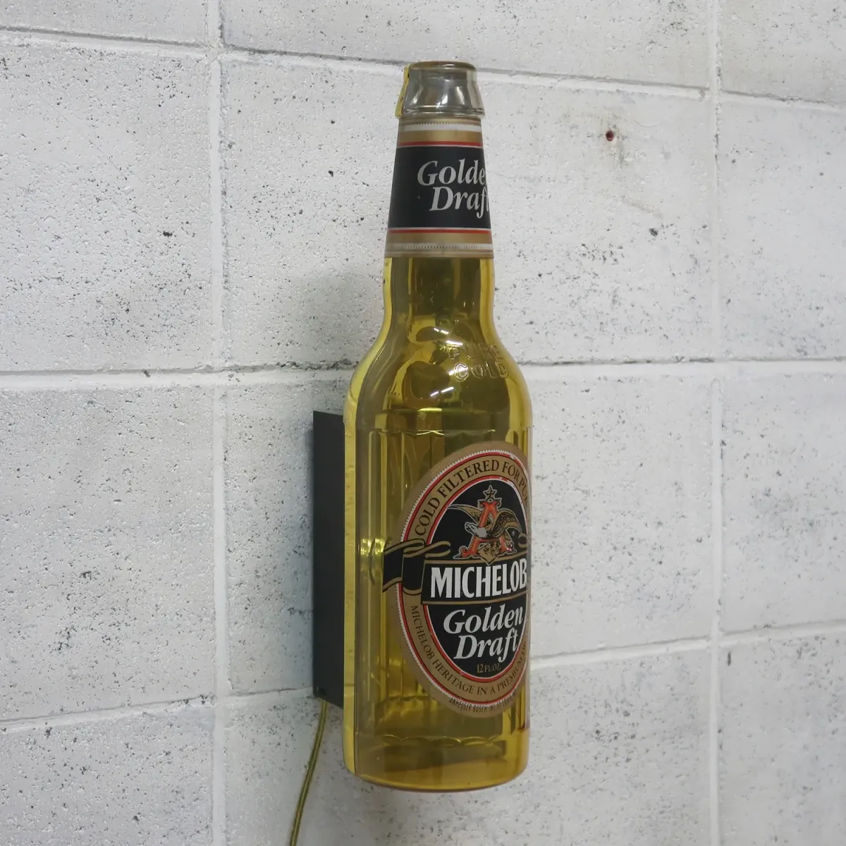 MICHELOB ビンテージ ボトル ライトサイン