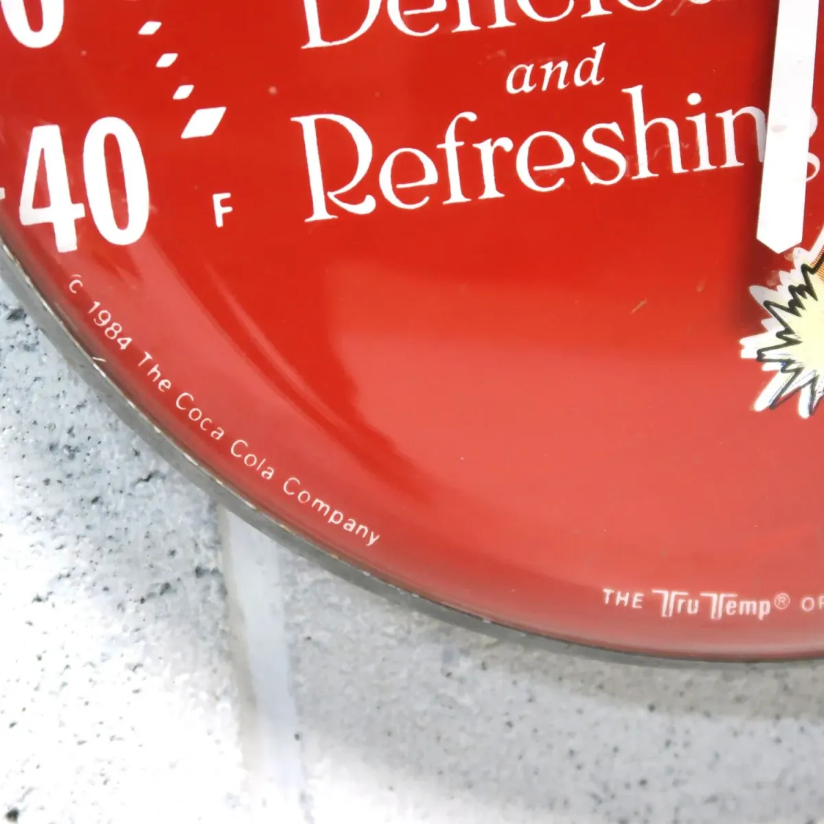 Coca Cola ビンテージ 温度計サイン