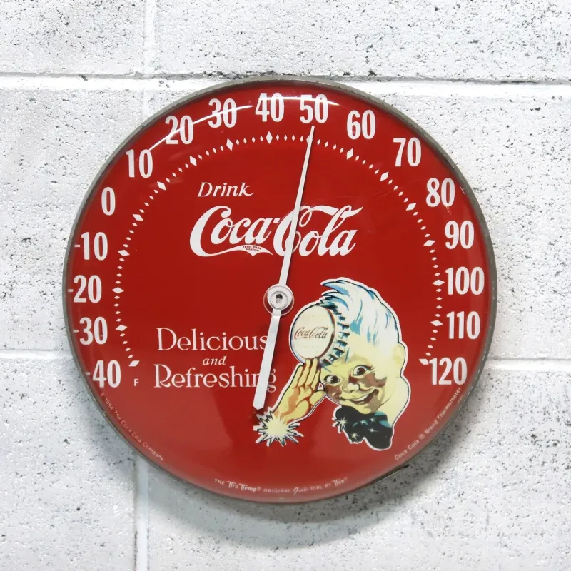 Coca Cola ビンテージ 温度計サイン