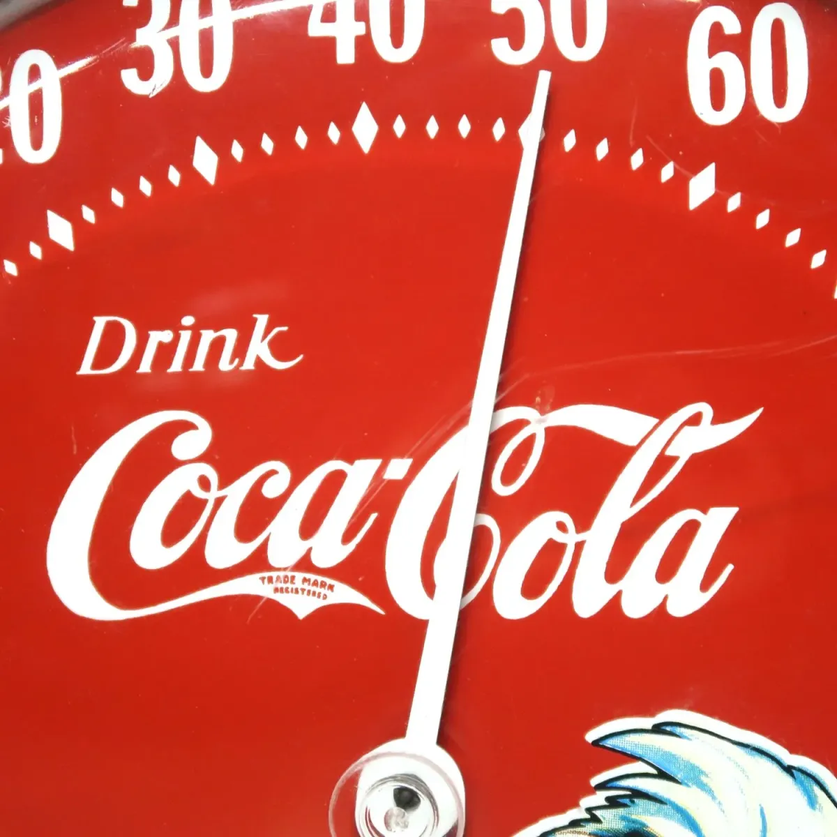 Coca Cola ビンテージ 温度計サイン