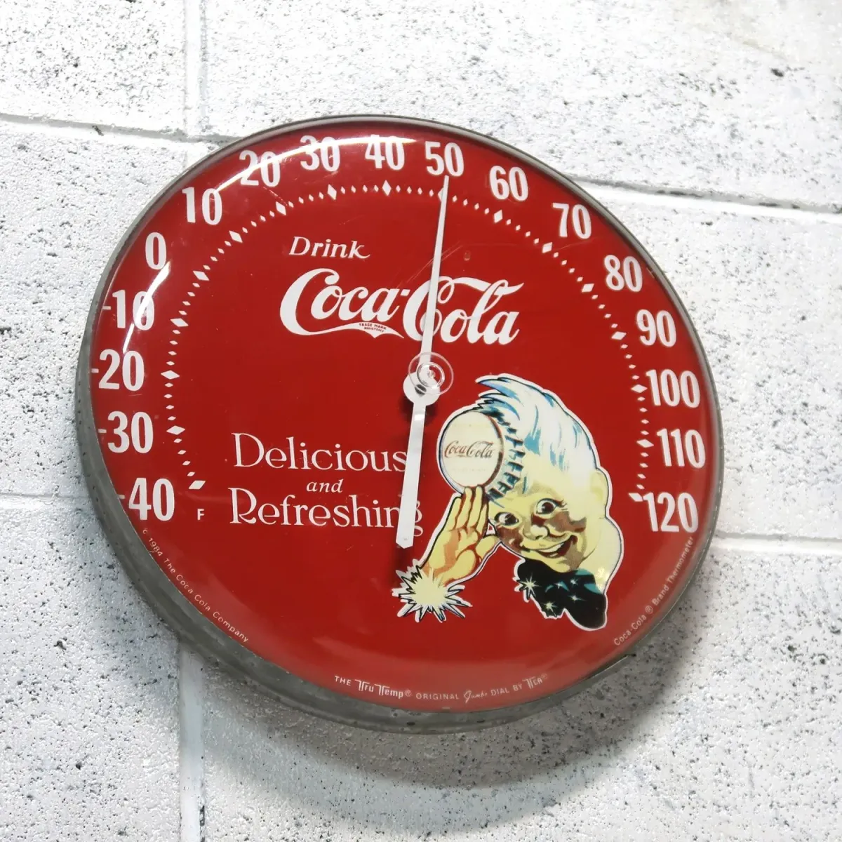 Coca Cola ビンテージ 温度計サイン