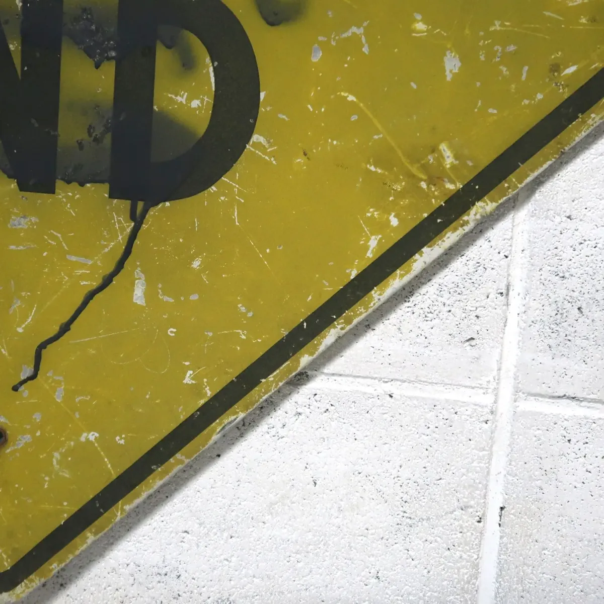 DEAD END ビンテージ ロードサイン