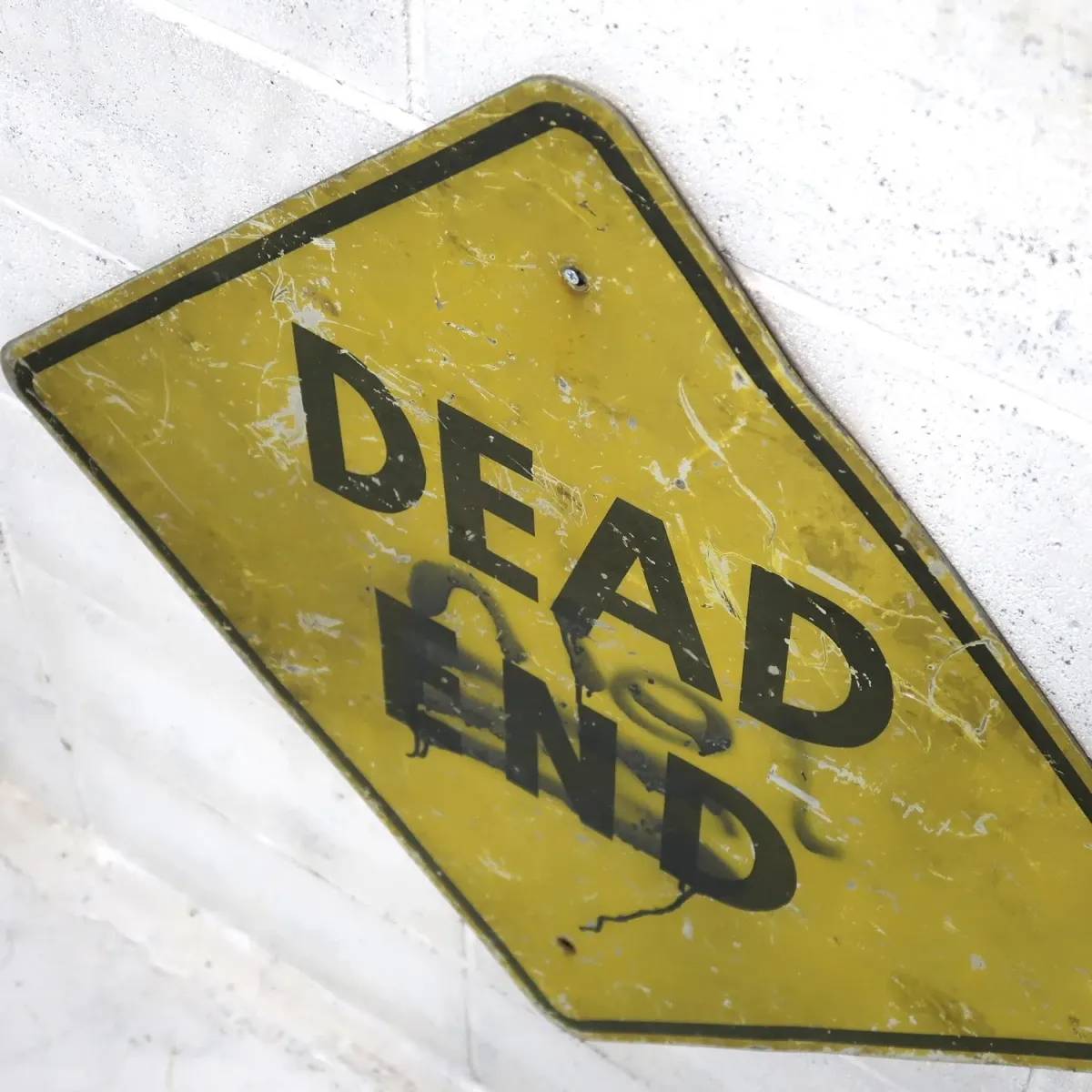 DEAD END ビンテージ ロードサイン