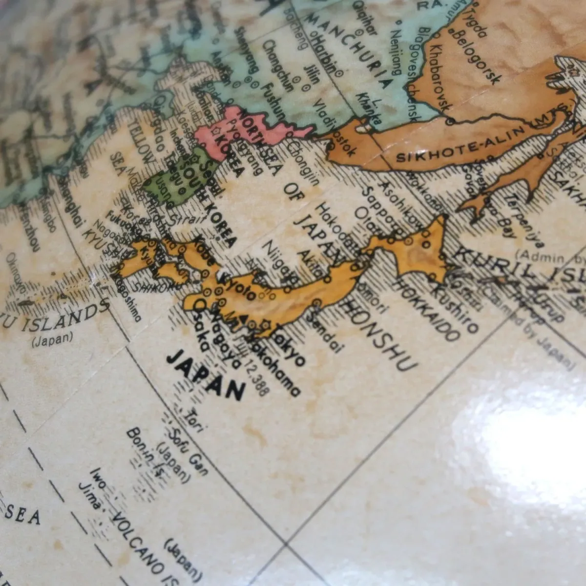 REPLOGLE 白地球儀 ホワイトオーシャン