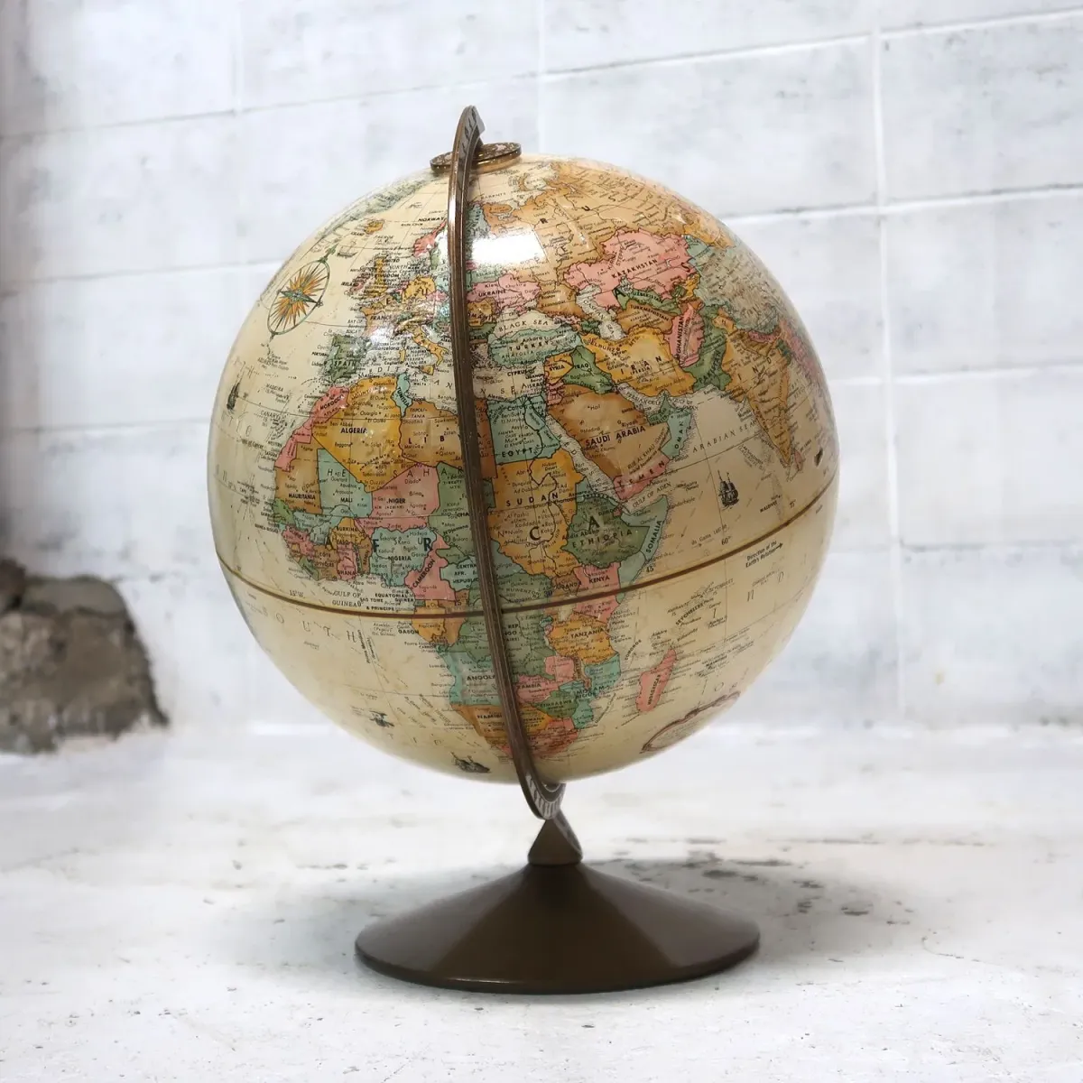 REPLOGLE 白地球儀 ホワイトオーシャン