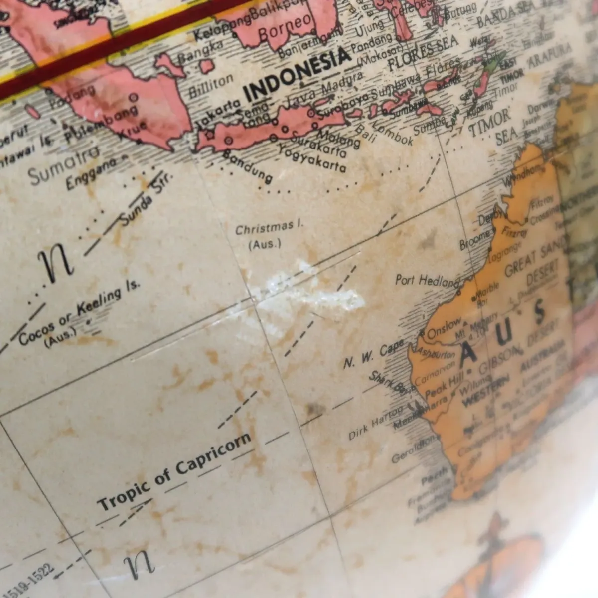 REPLOGLE 白地球儀 ホワイトオーシャン