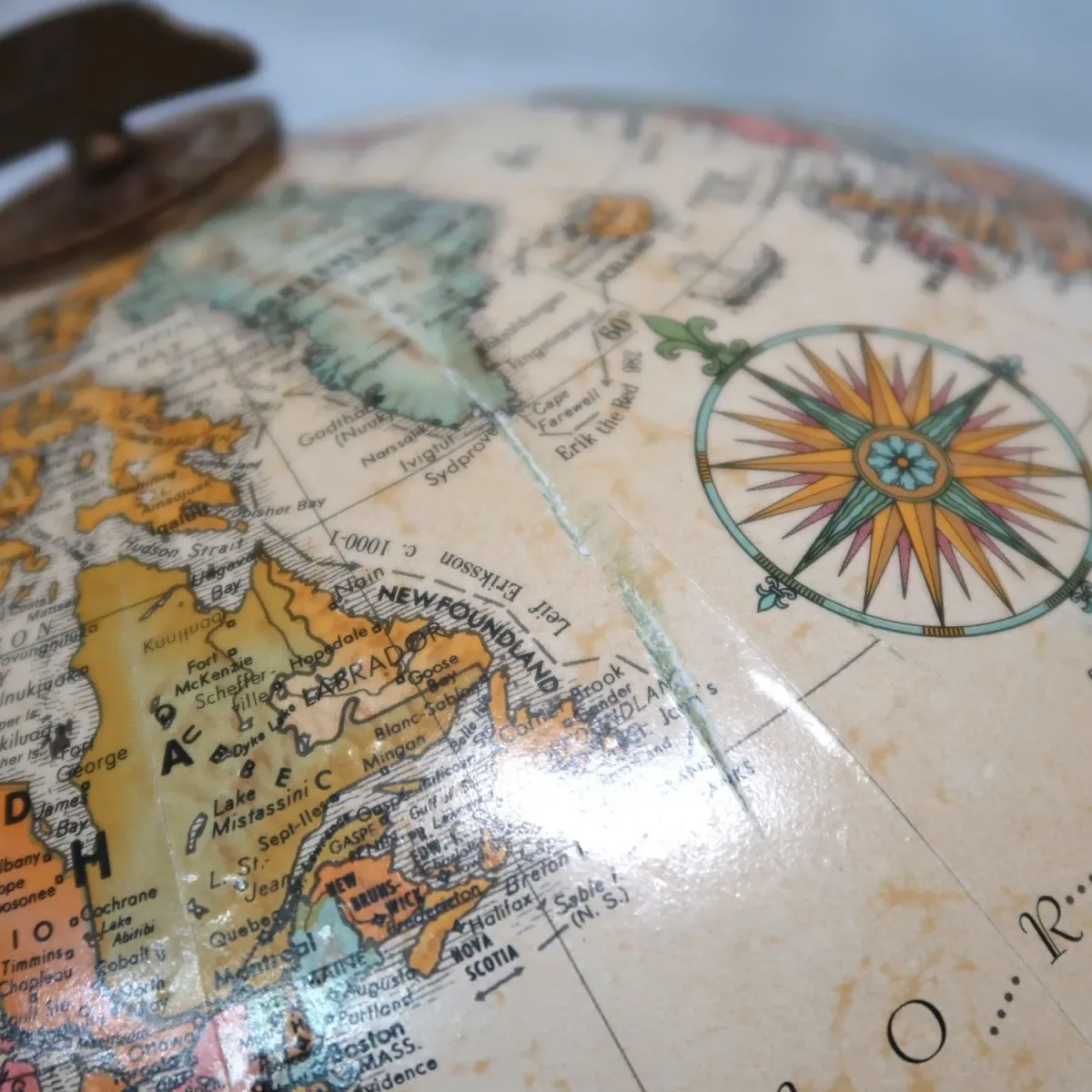 REPLOGLE 白地球儀 ホワイトオーシャン