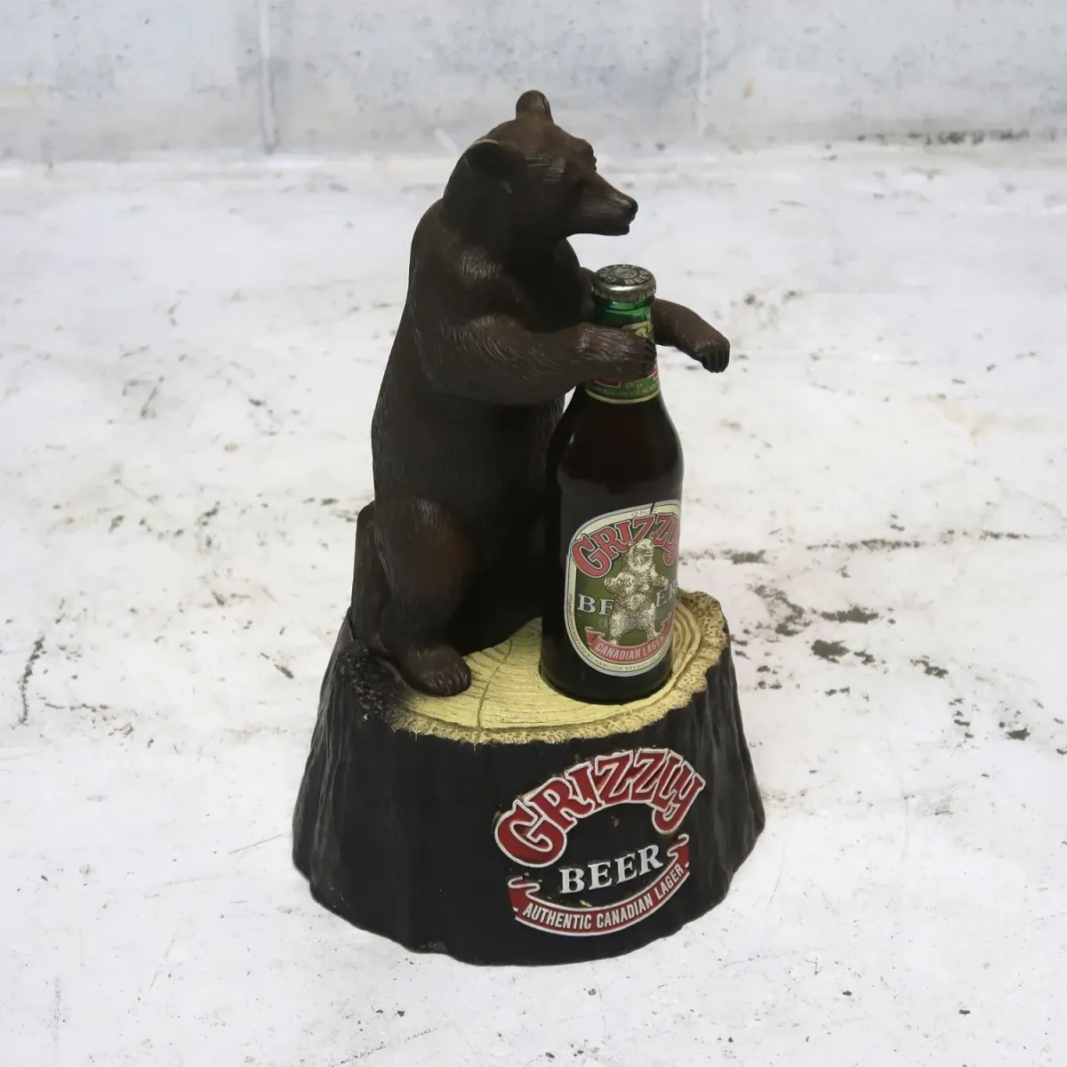 GRIZZLY BEER ビンテージ ディスプレイサイン