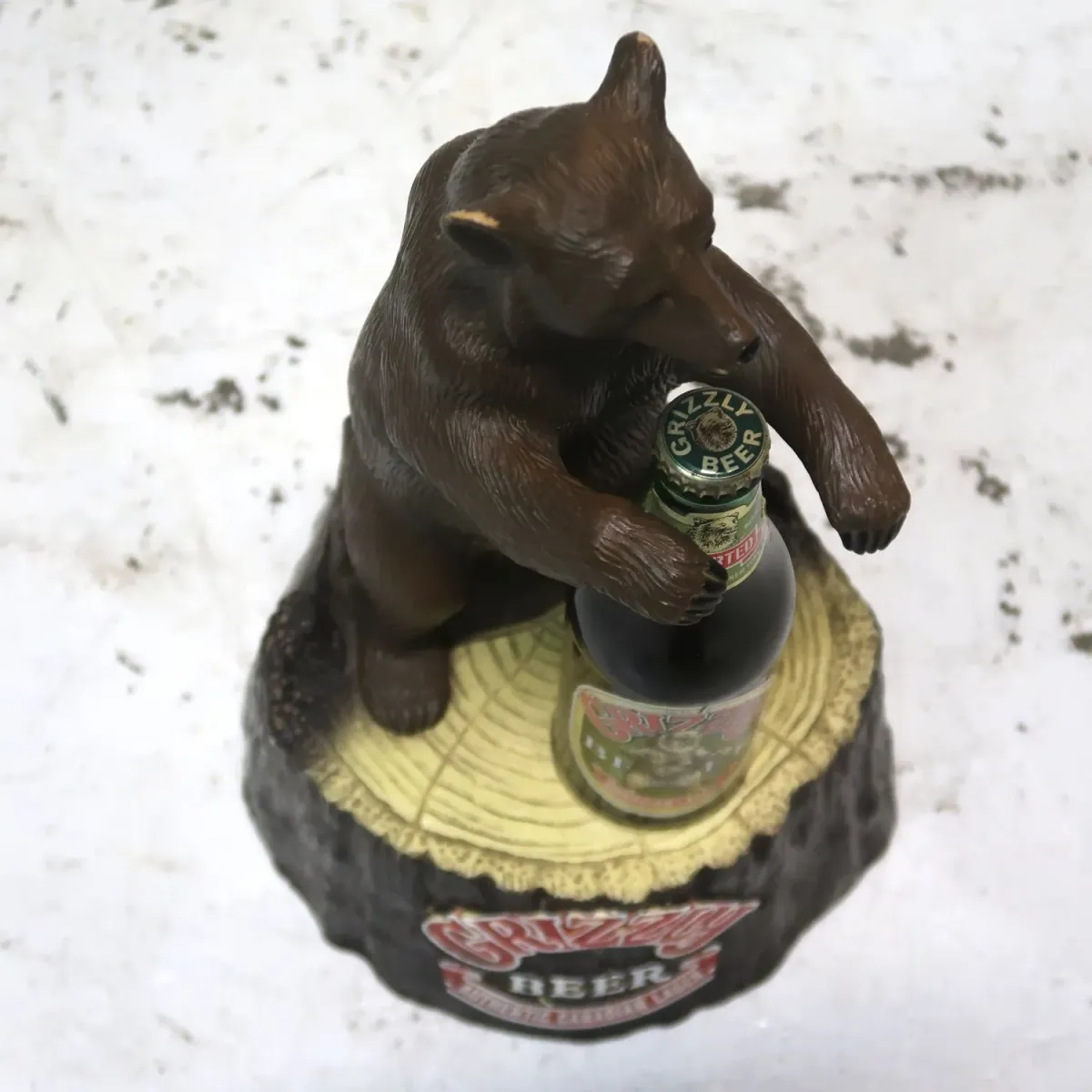 GRIZZLY BEER ビンテージ ディスプレイサイン