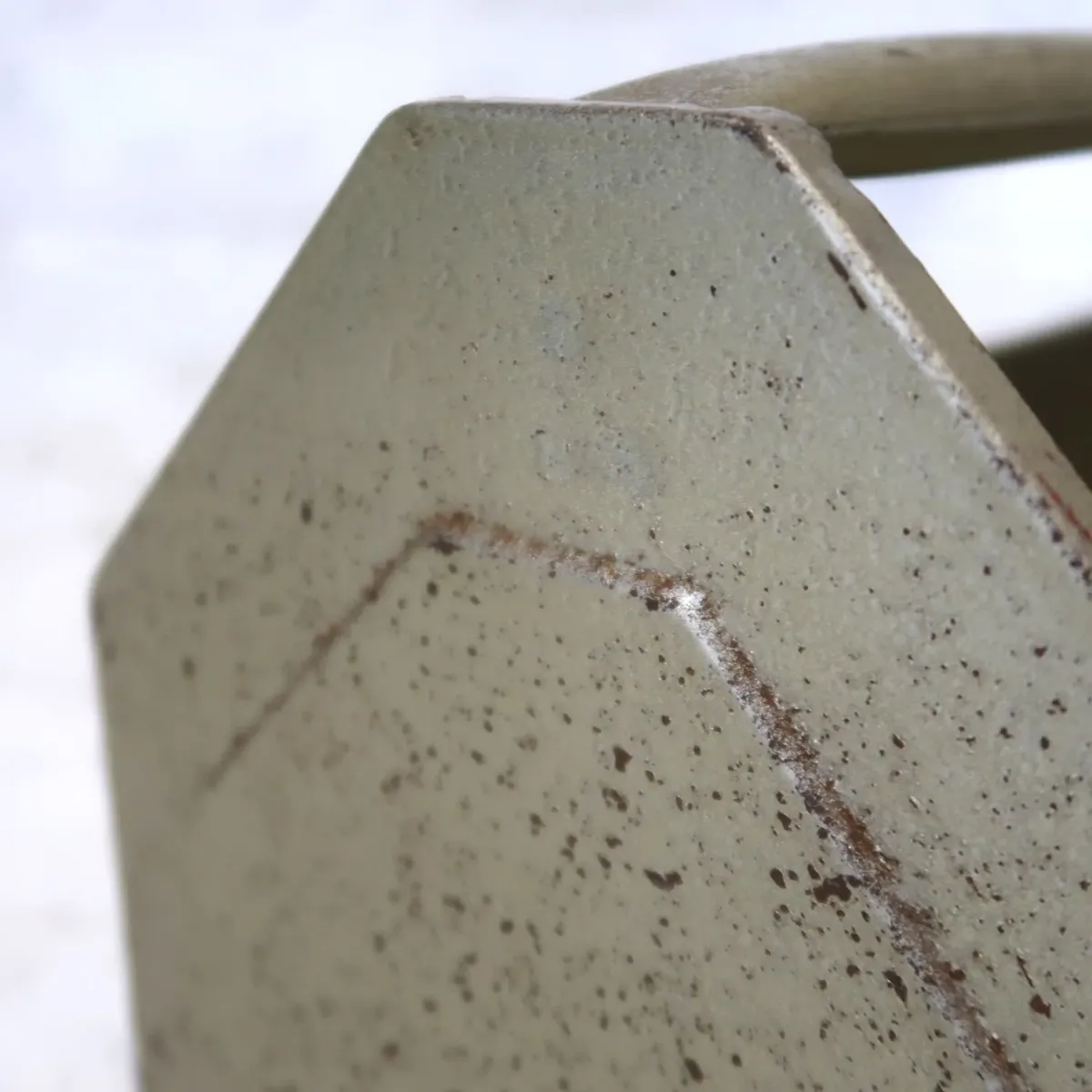 ビンテージ メタル ツールトート