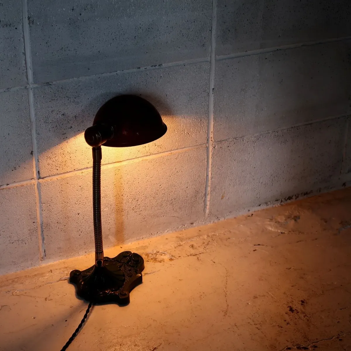 ビンテージ デスクランプ