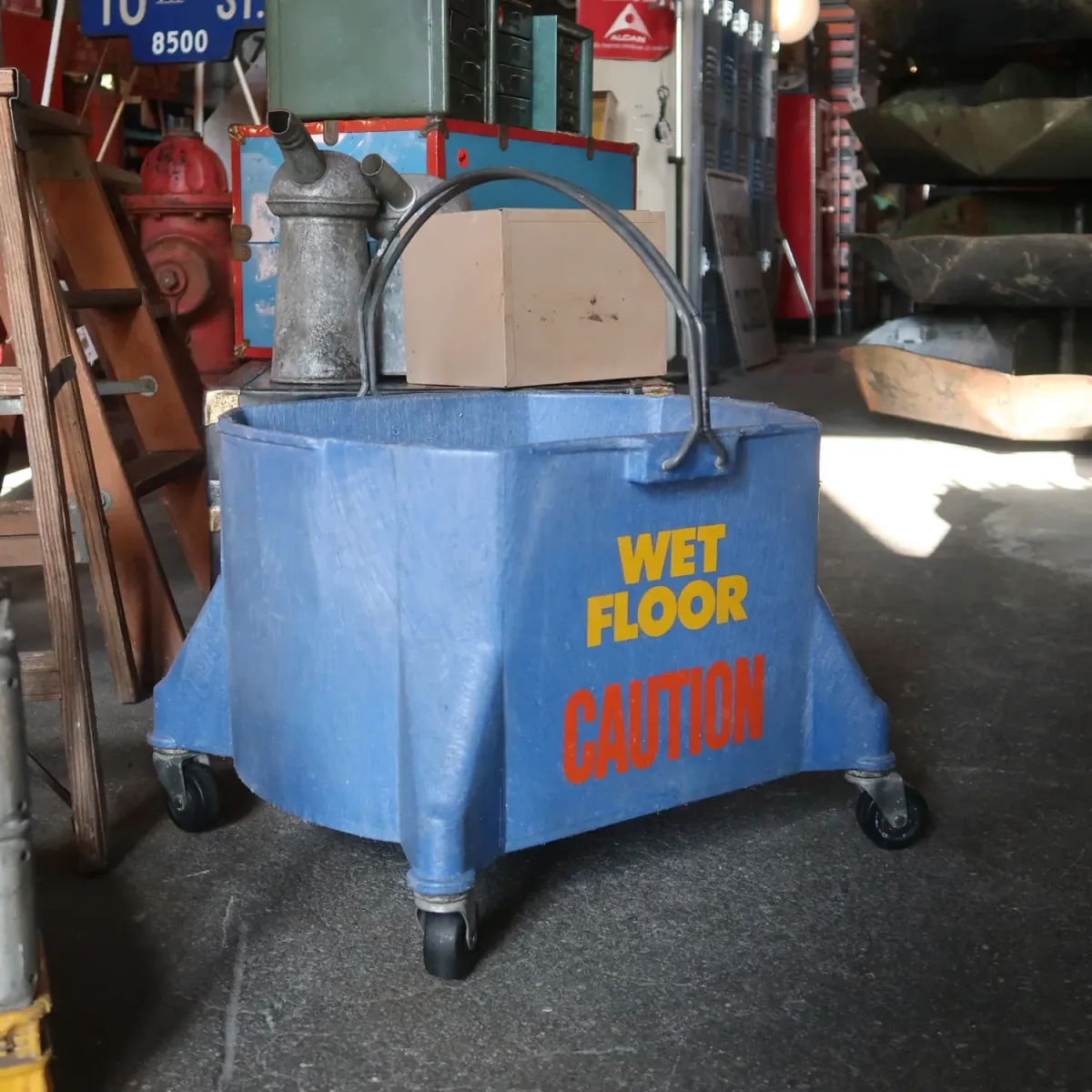 ビンテージ モップバケツ