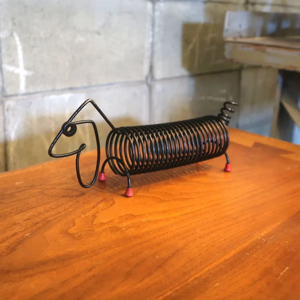 アンティーク レタースタンド ドッグモチーフ