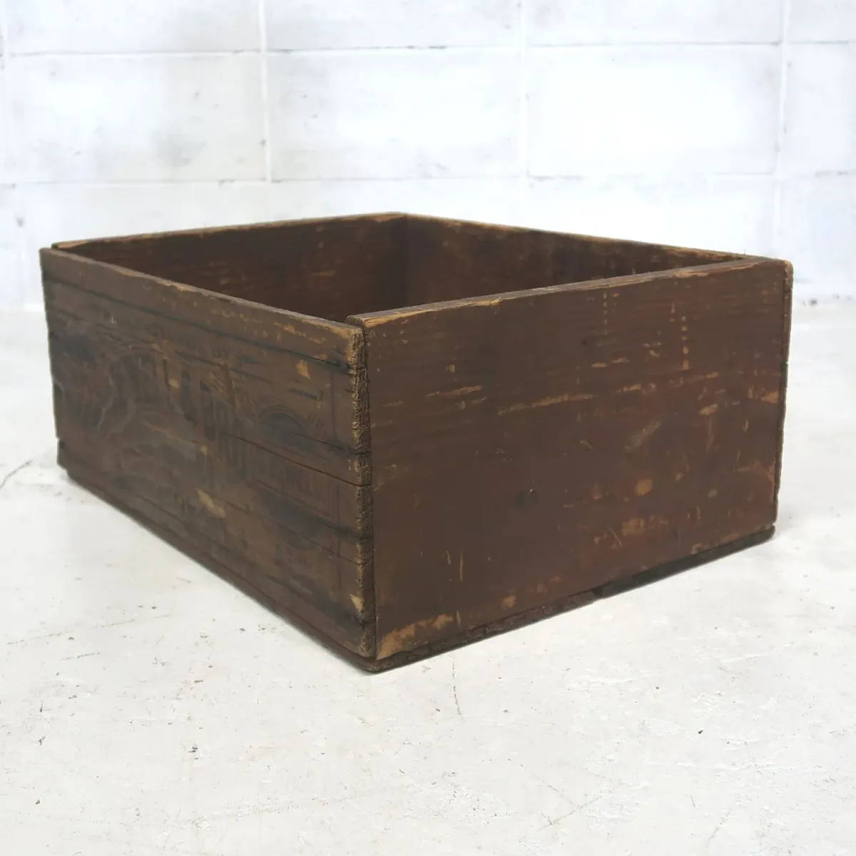 NEWELL&BRO ビンテージ ウッドボックス