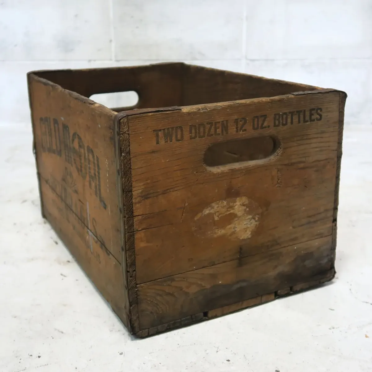 GOLD MEDAL ビンテージ ウッドボックス